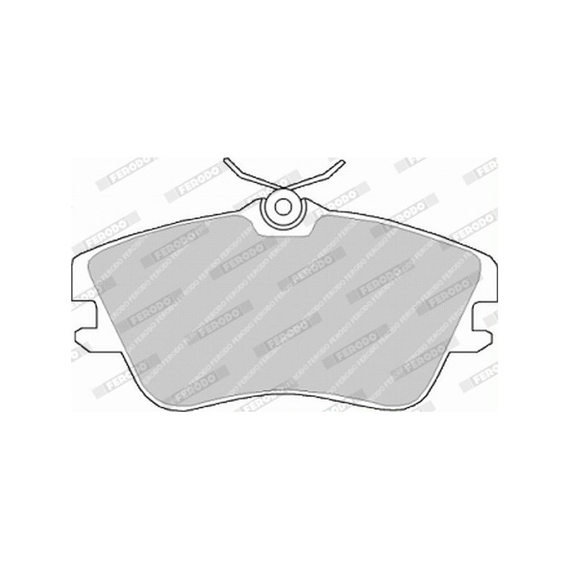 Pastiglie freno asse anteriore - FERODO