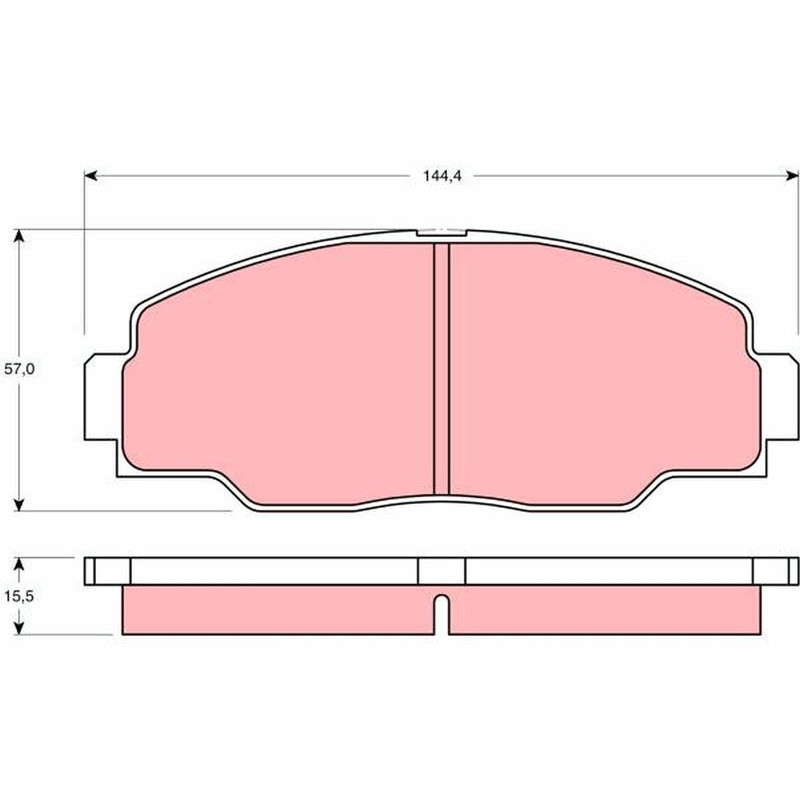 Disco freno asse posteriore - TRW