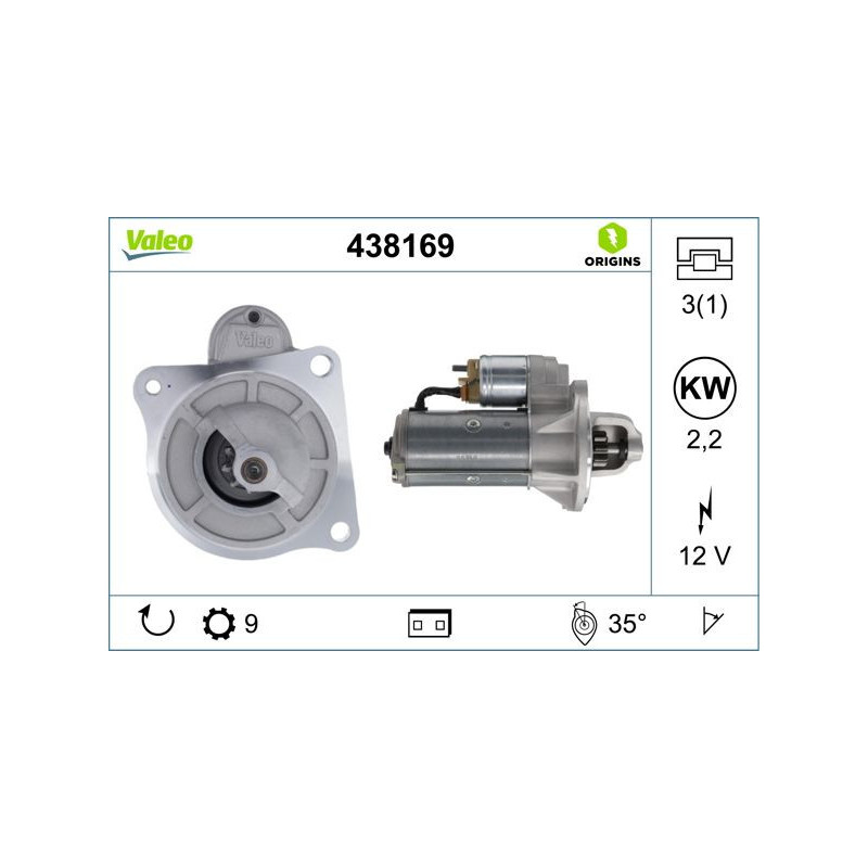 Motorino avviamento - VALEO