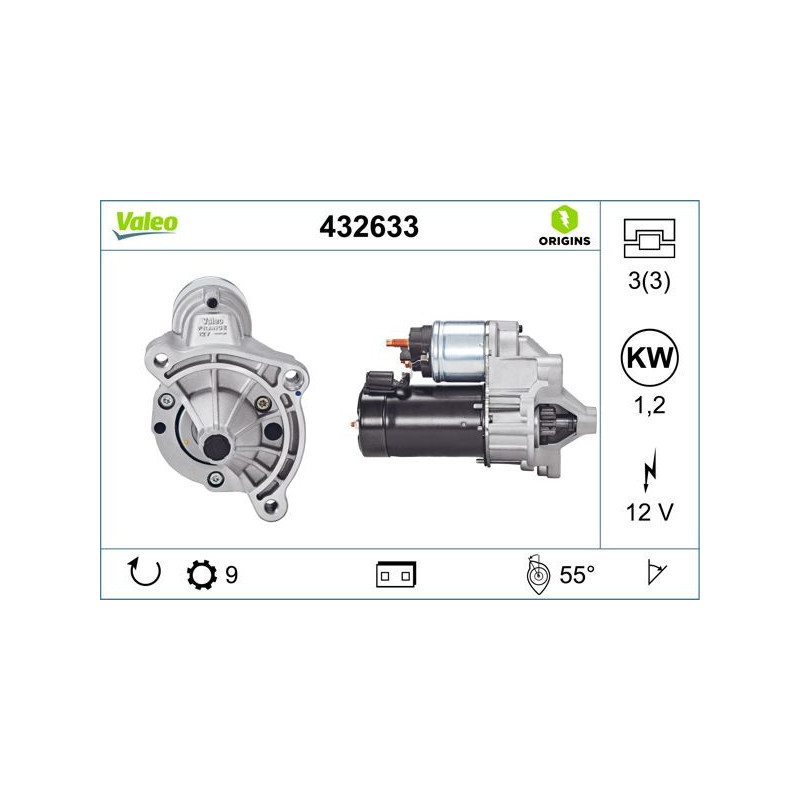 Motorino avviamento - VALEO