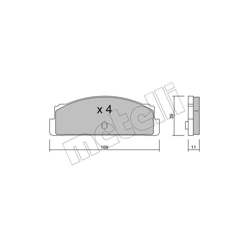 Tirante barra stabilizzatrice asse anteriore - METELLI