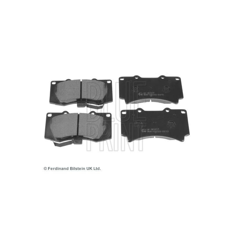 Pastiglie freno asse anteriore - BLUE PRINT