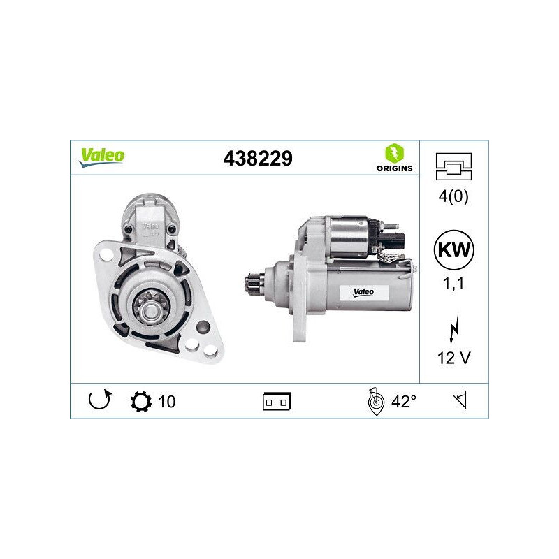 Motorino avviamento - VALEO