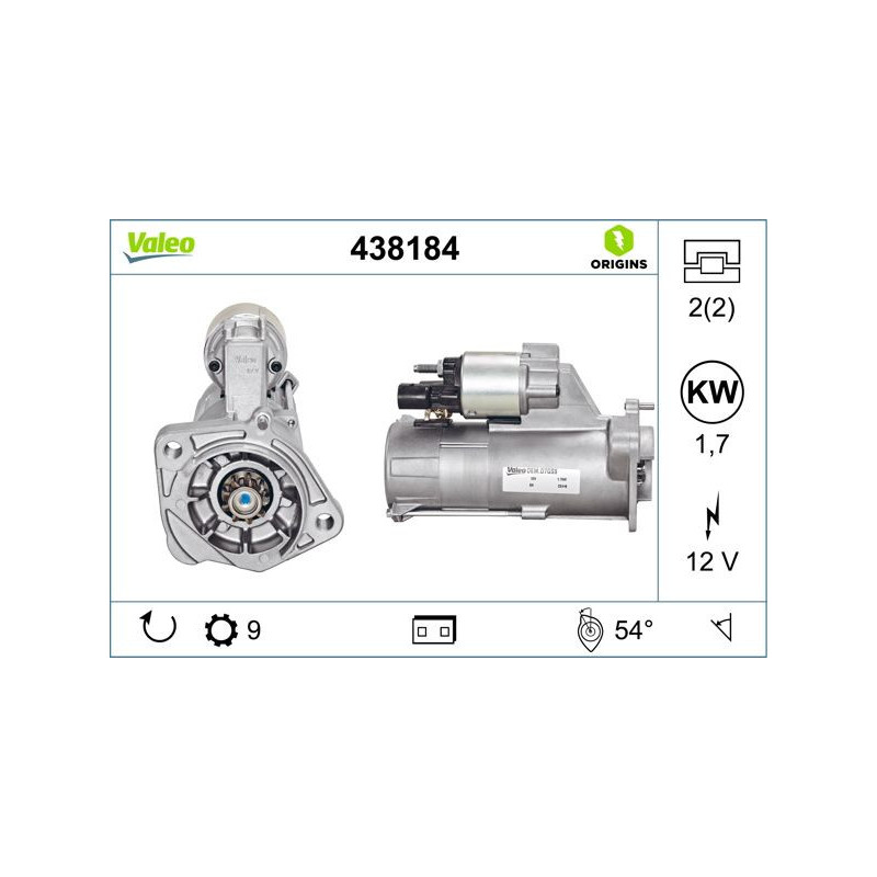 Motorino avviamento - VALEO