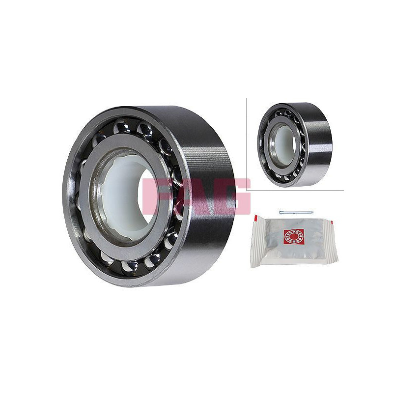 Cuscinetto ruota asse posteriore - FAG