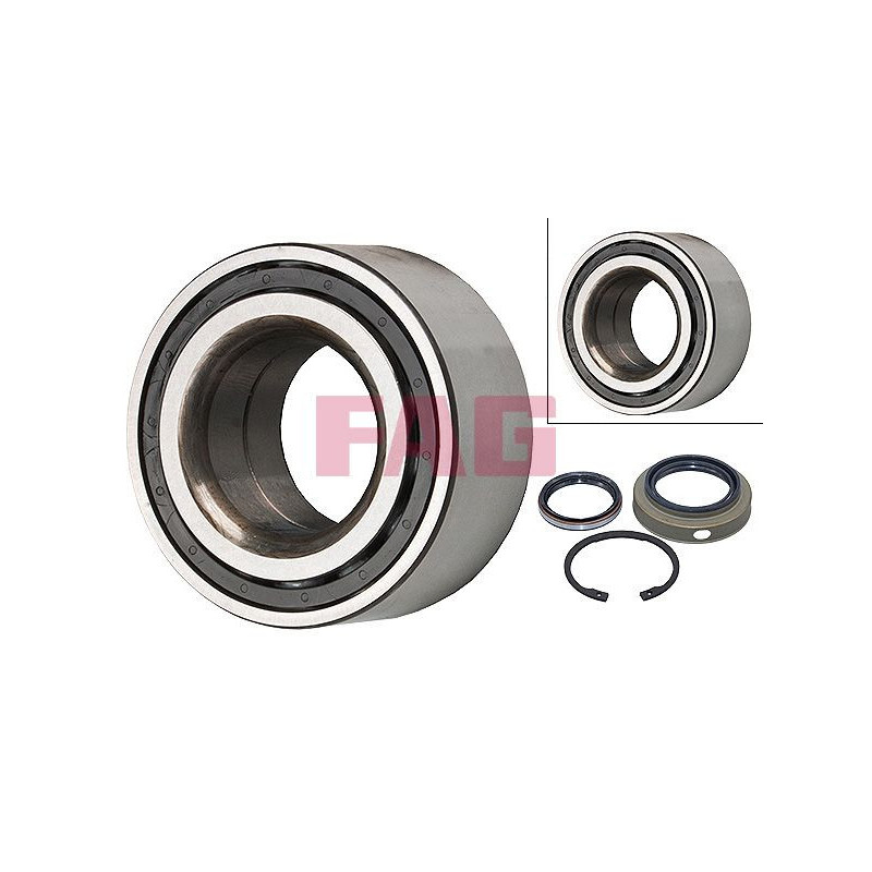 Cuscinetto ruota asse anteriore - FAG