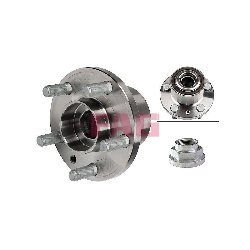 Cuscinetto ruota asse anteriore - FAG