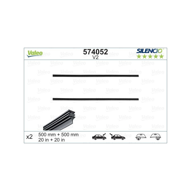 Spazzole tergicristalli - VALEO