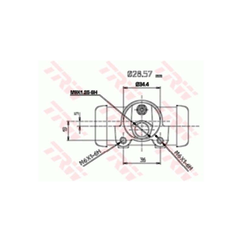 Cilindretto freno - TRW
