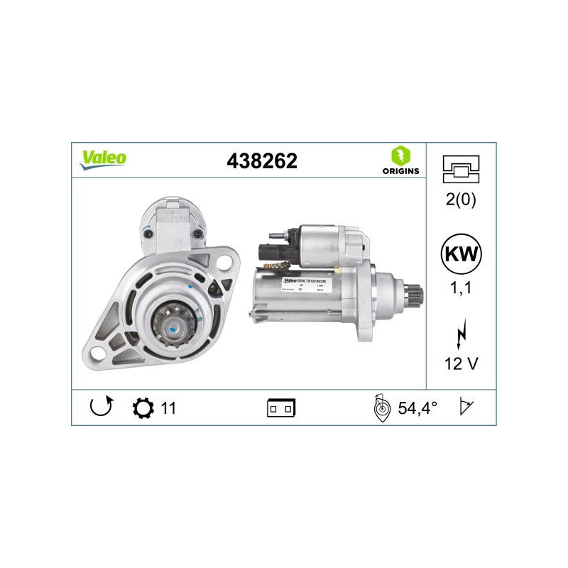 Motorino avviamento - VALEO