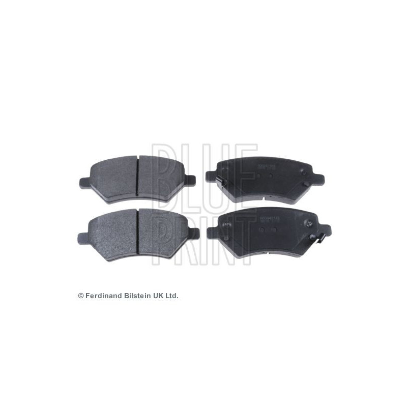 Pastiglie freno asse anteriore - BLUE PRINT