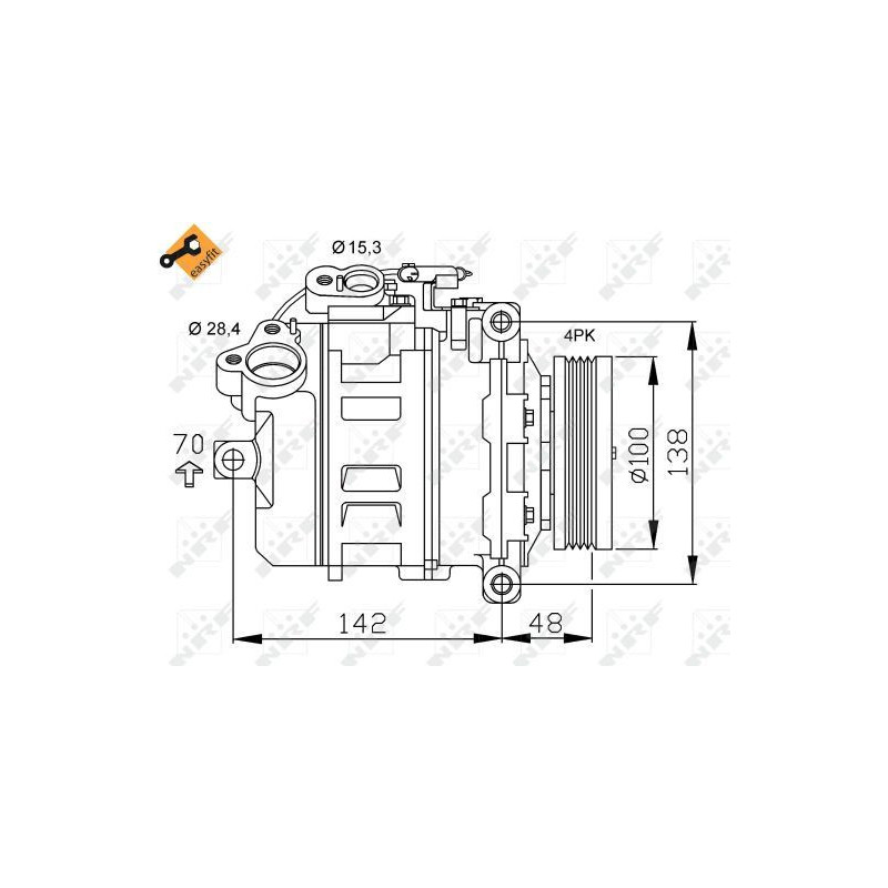 Compressore aria condizionata - NRF