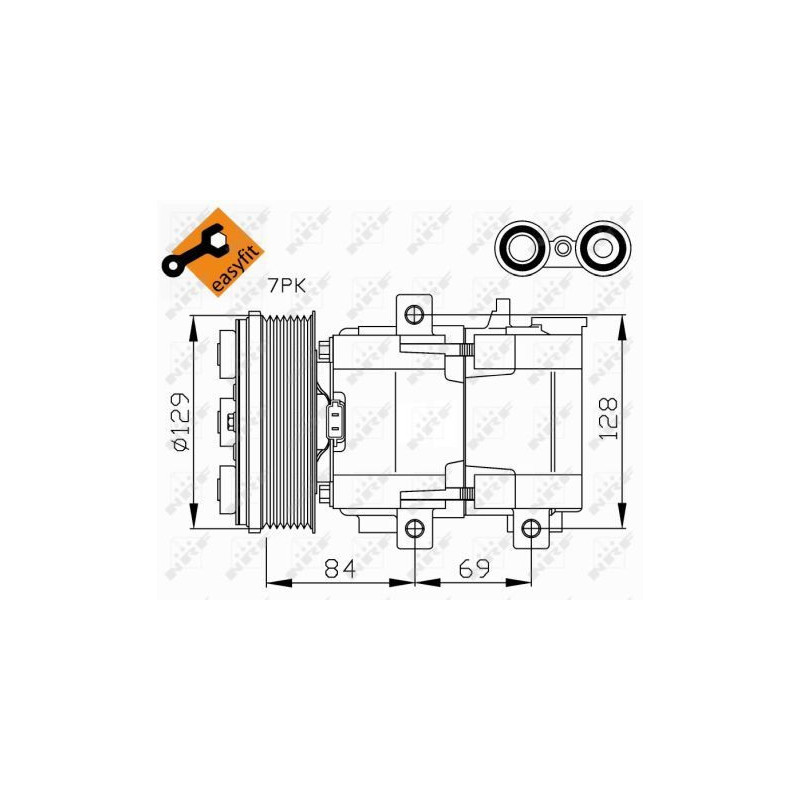 Compressore aria condizionata - NRF