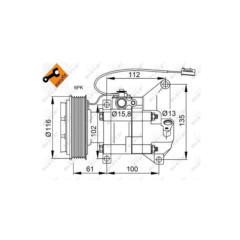 Compressore aria condizionata - NRF