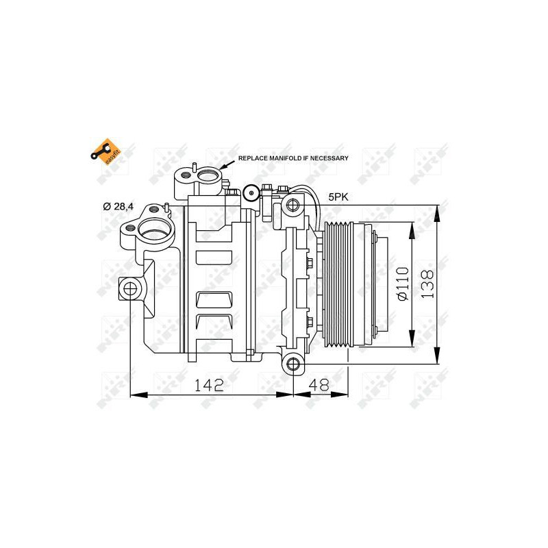 Compressore aria condizionata - NRF
