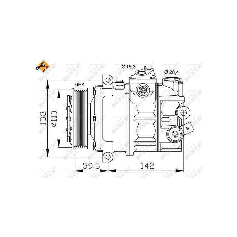 Compressore aria condizionata - NRF