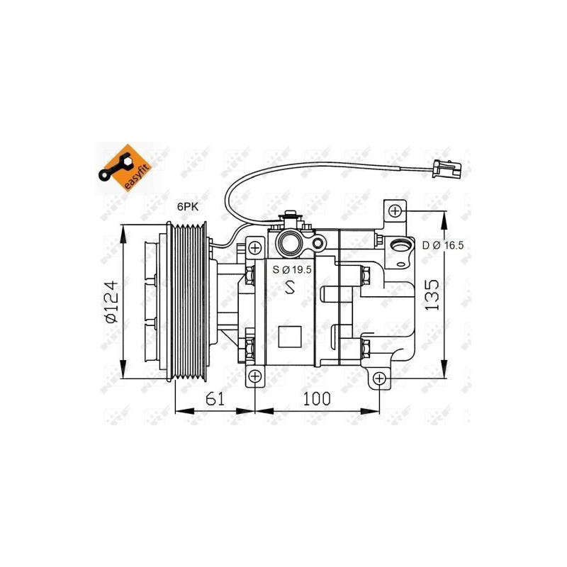 Compressore aria condizionata - NRF