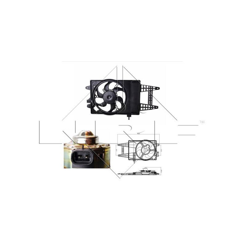 Elettroventola radiatore - NRF