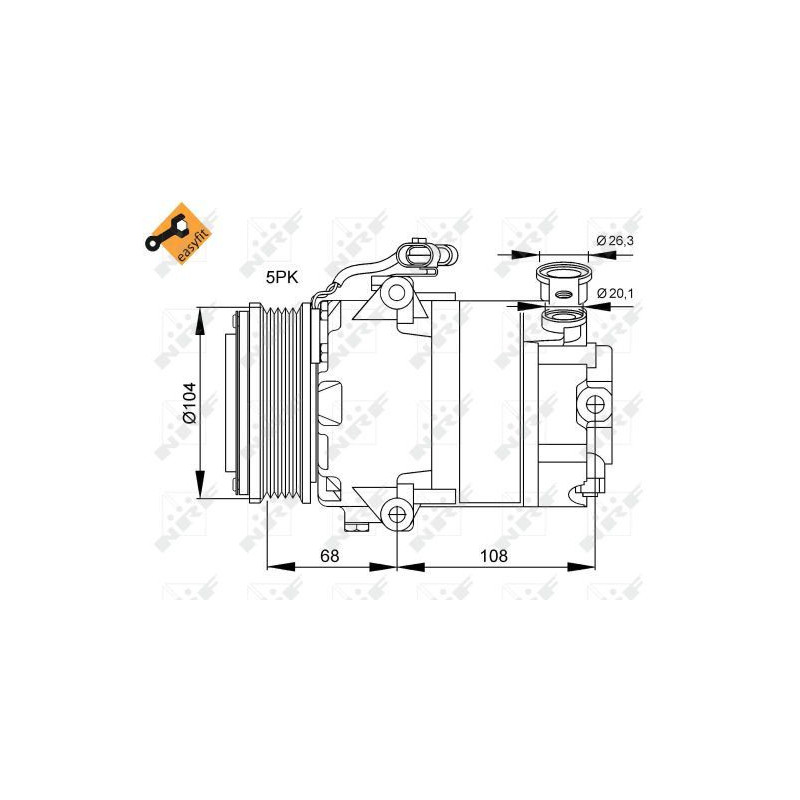 Compressore aria condizionata - NRF