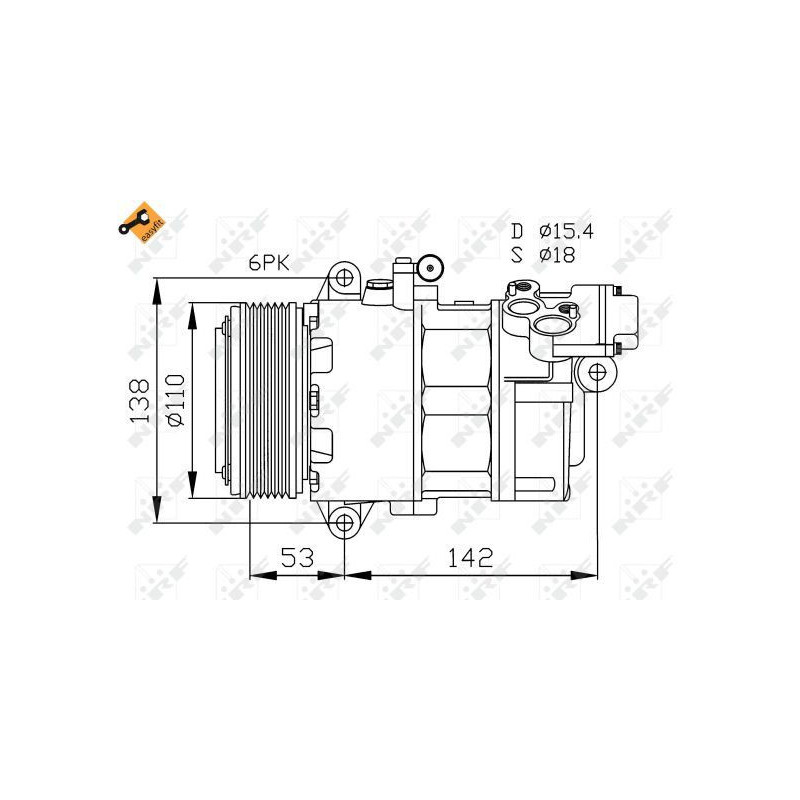 Compressore aria condizionata - NRF