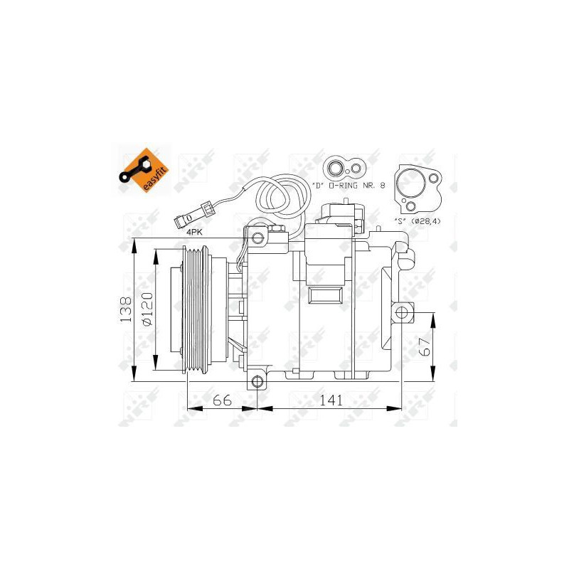 Compressore aria condizionata - NRF