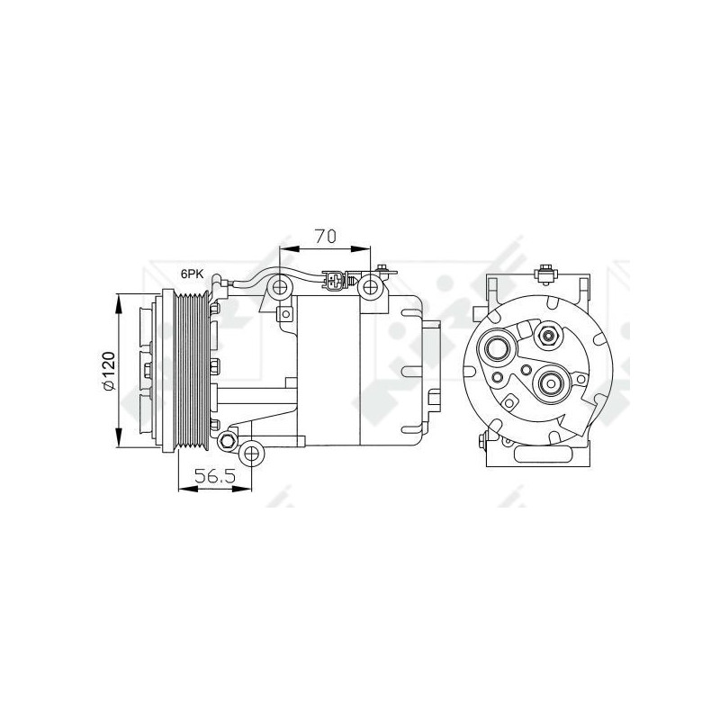 Compressore aria condizionata - NRF