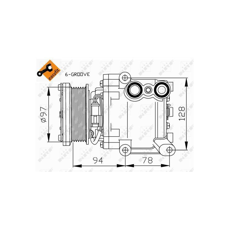 Compressore aria condizionata - NRF