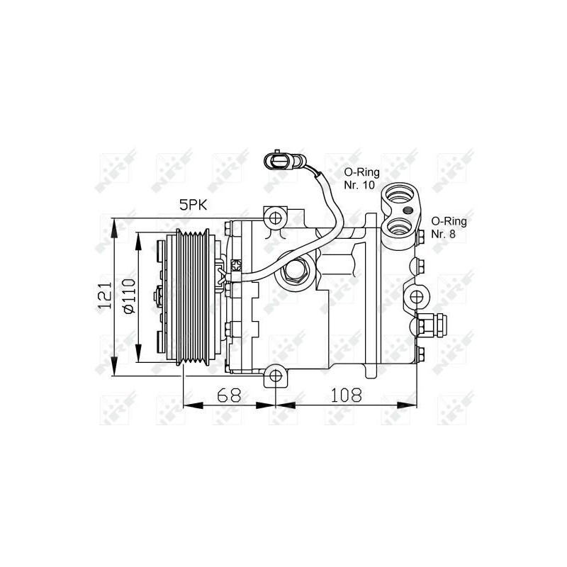 Compressore aria condizionata - NRF