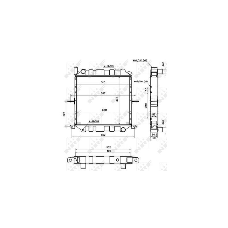 Radiatore acqua - NRF