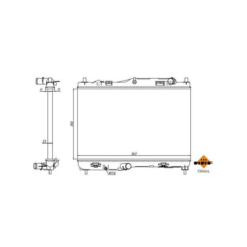 Radiatore acqua - NRF