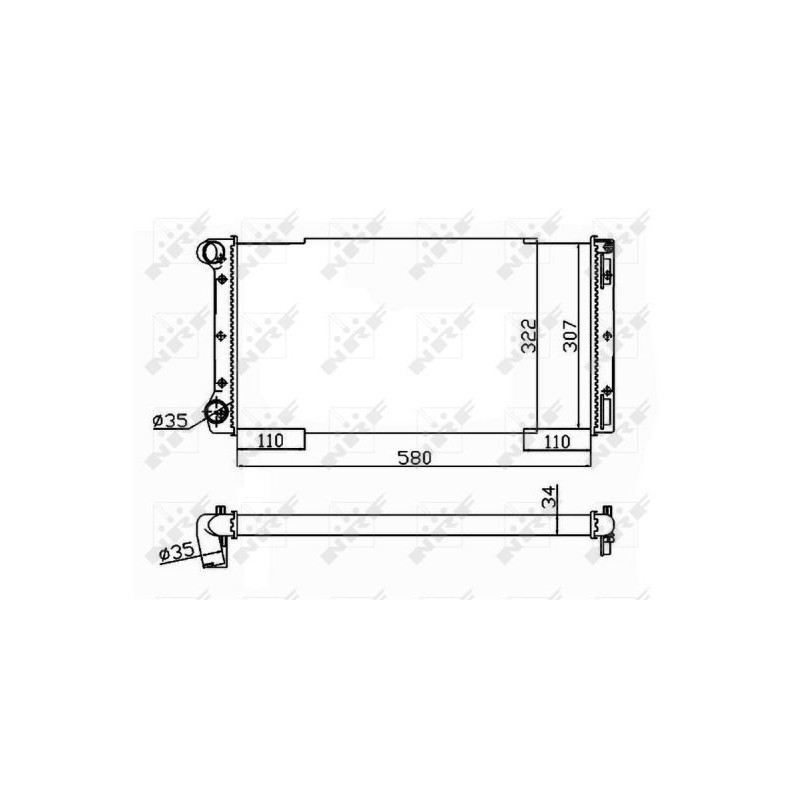 Radiatore acqua - NRF