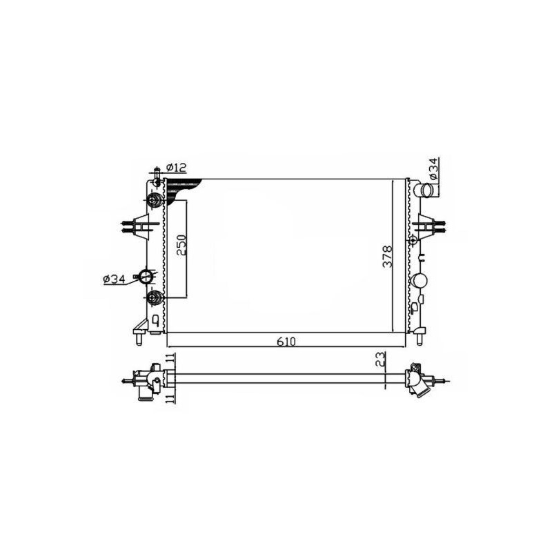 Radiatore acqua - NRF