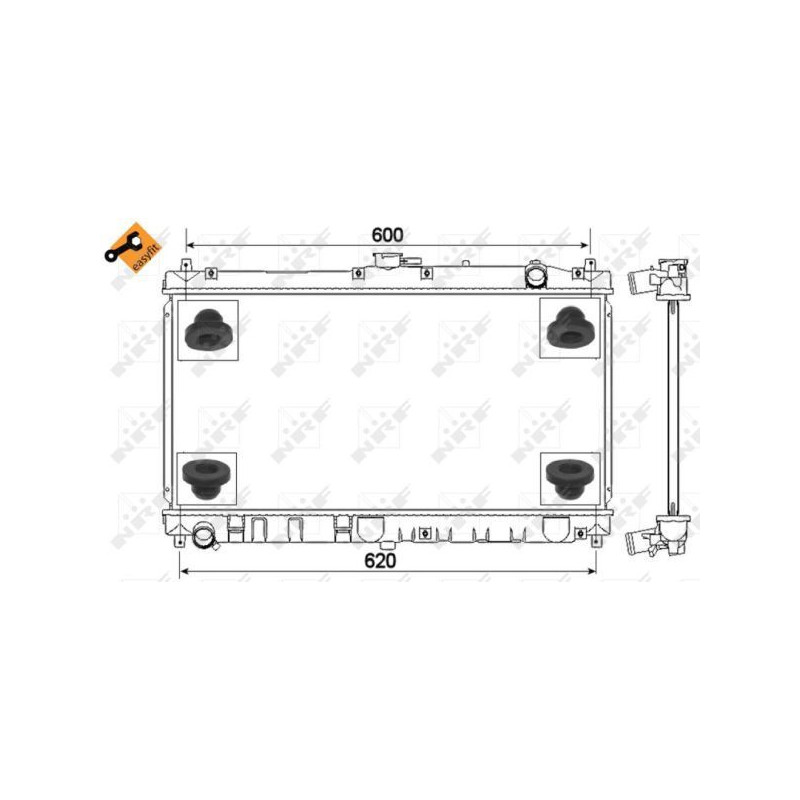 Radiatore acqua - NRF