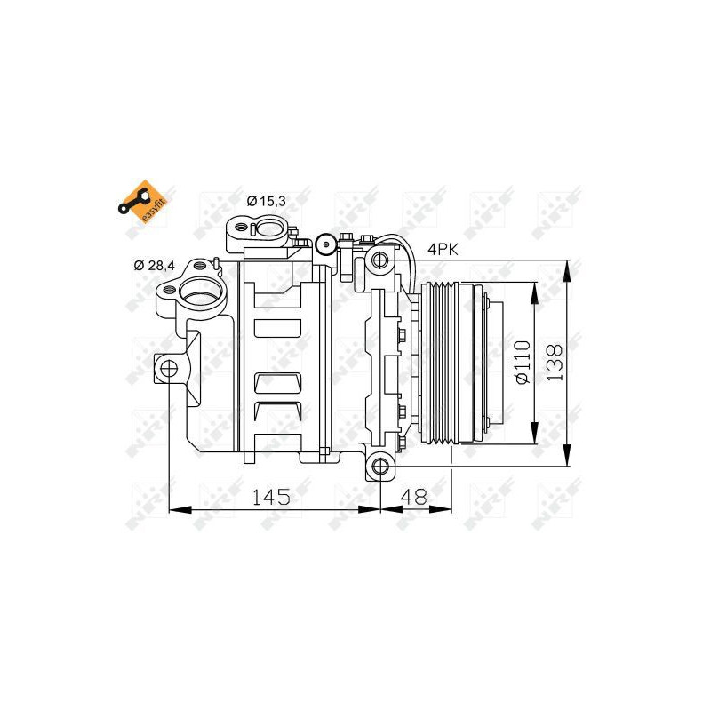 Compressore aria condizionata - NRF