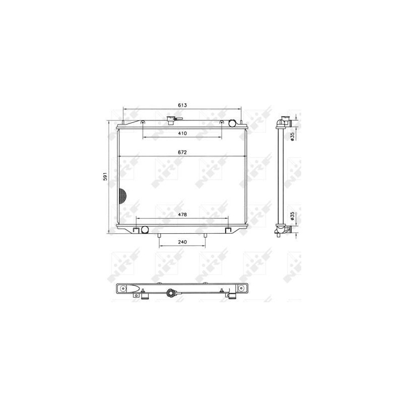 Radiatore acqua - NRF