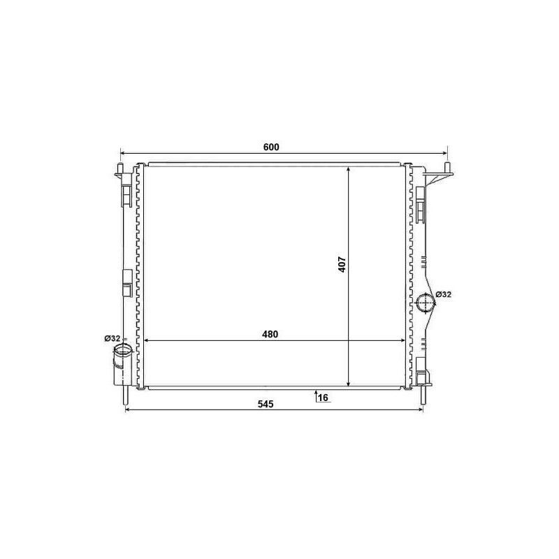 Radiatore acqua - NRF