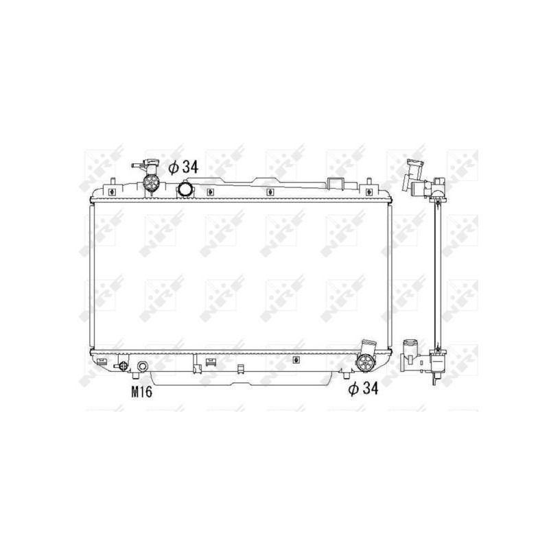 Radiatore acqua - NRF