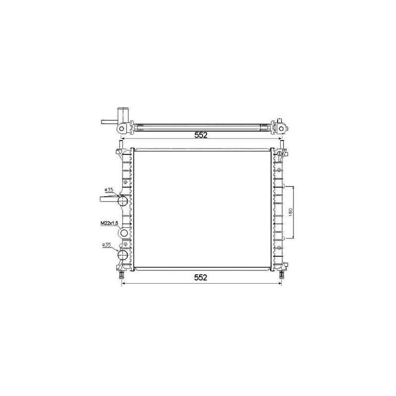 Radiatore acqua - NRF