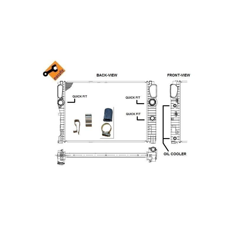 Radiatore acqua - NRF