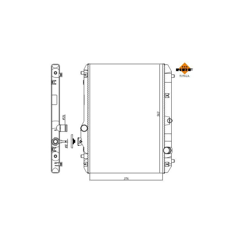 Radiatore acqua - NRF