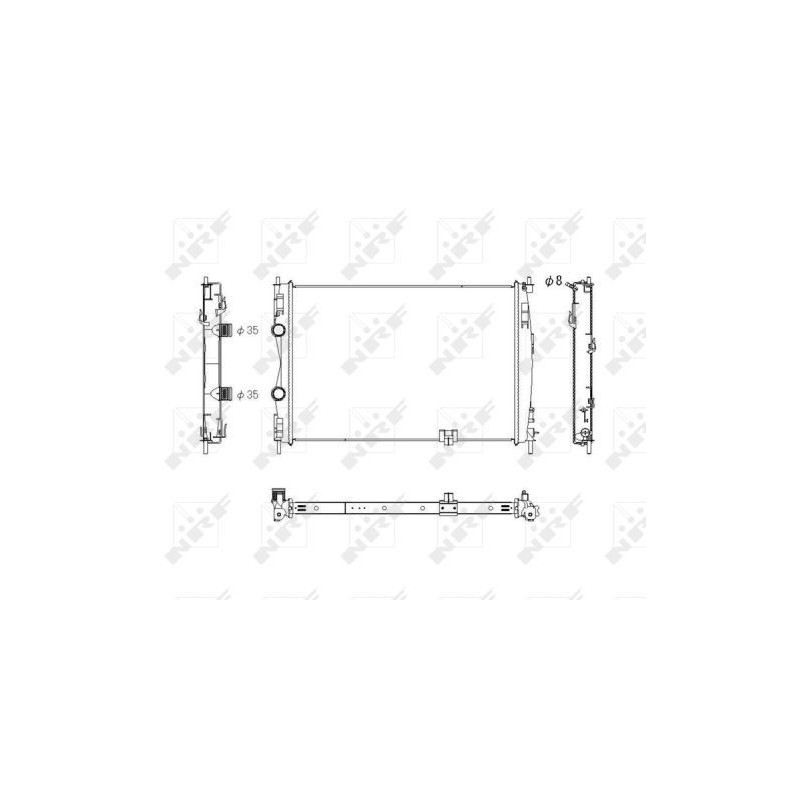 Radiatore acqua - NRF