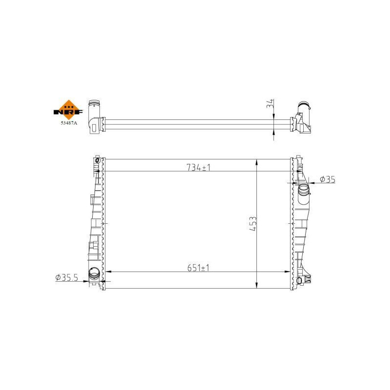 Radiatore acqua - NRF
