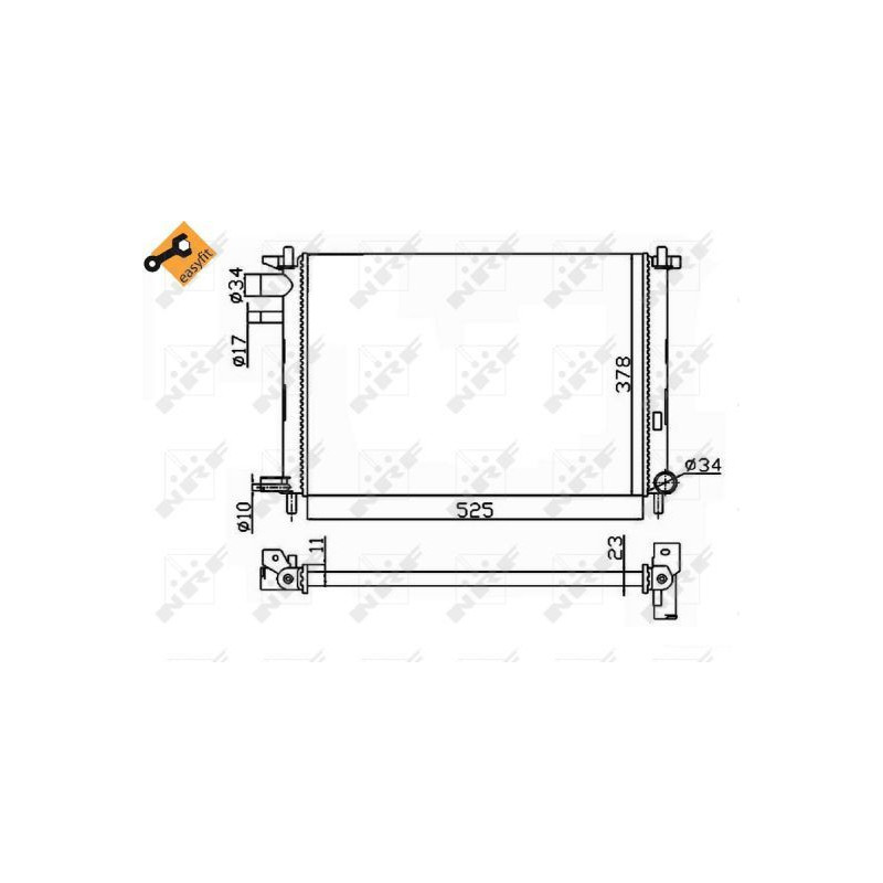 Radiatore acqua - NRF