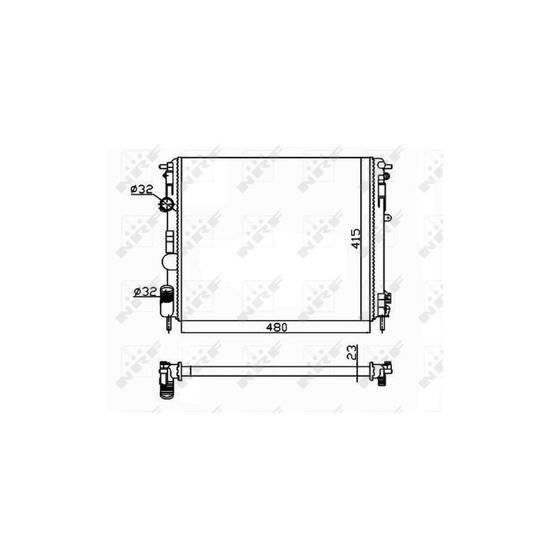 Radiatore acqua - NRF