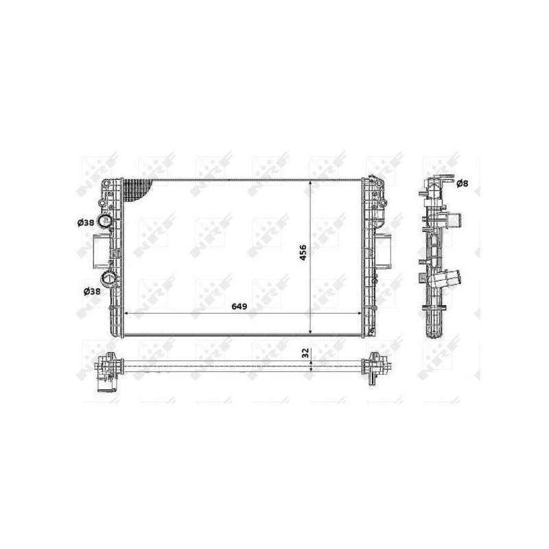 Radiatore acqua - NRF