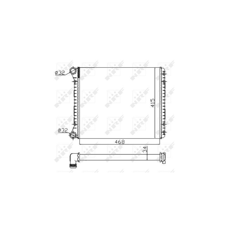 Radiatore acqua - NRF