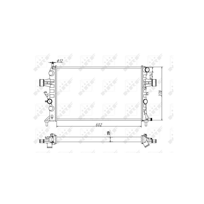 Radiatore acqua - NRF