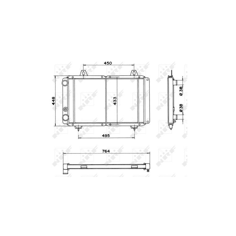 Radiatore acqua - NRF