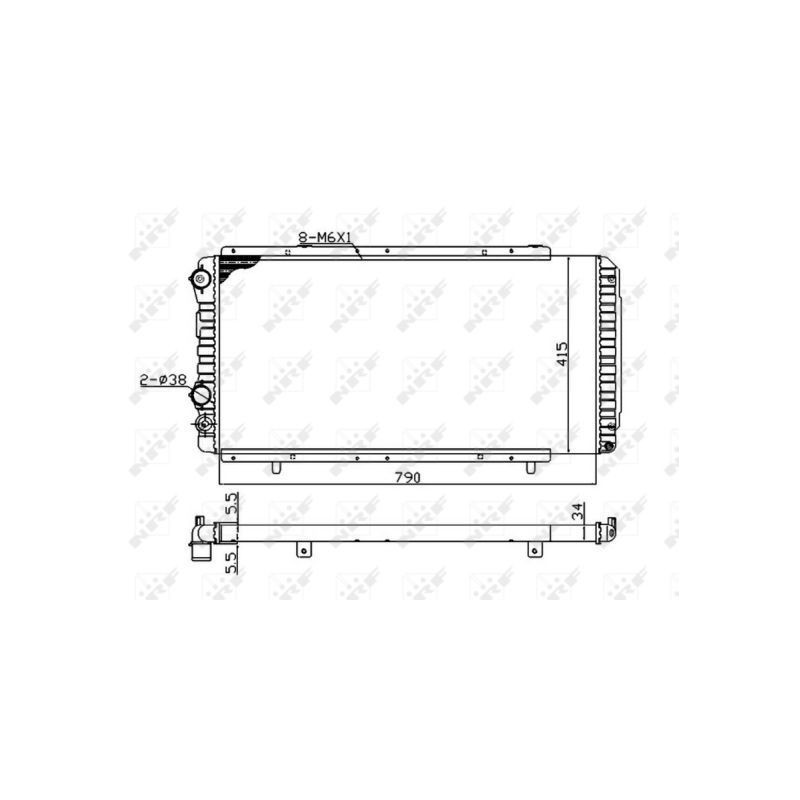 Radiatore acqua - NRF