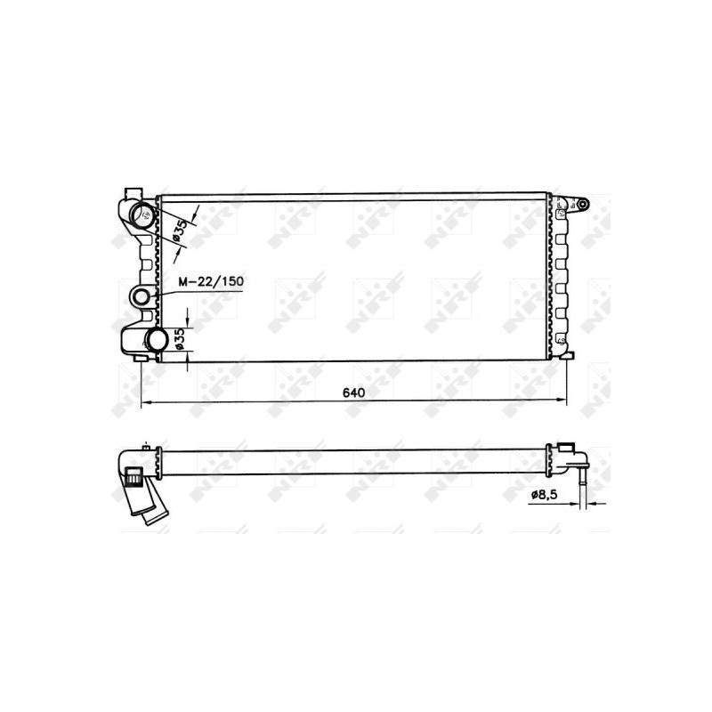 Radiatore acqua - NRF